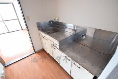 ガスコンロ設置可能