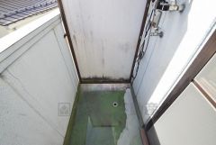 室外洗濯機置き場