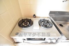 2口ガスコンロ
